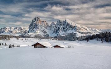 Winter auf der Seiser Alm