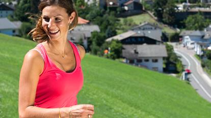 Two female joggers