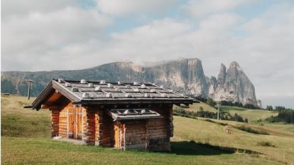On the Alpe di Siusi