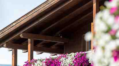 Ein Balkon