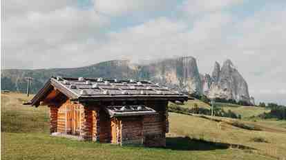On the Alpe di Siusi