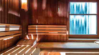 Finnische Sauna
